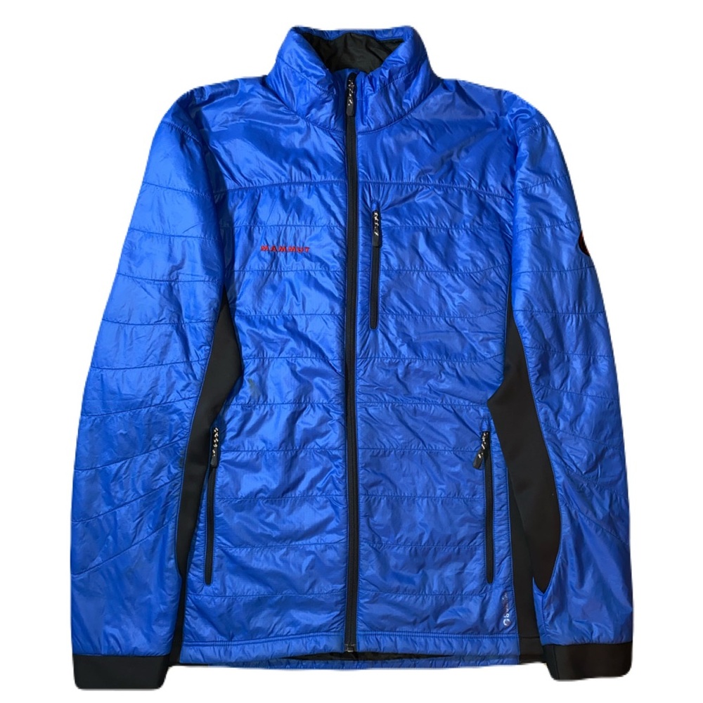 Mammut | 'Guye' Jacket Men's Blue and Black Lightweight Polartec Alpha XL